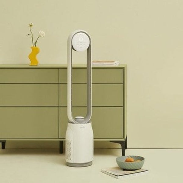 Keheal Air Purification Circulation Bladeless Fan Ultra-Quiet Dormitory Desk Floor Electric Fan Tower Fan Bladeless Room. Climate Control Appliances: Fans.