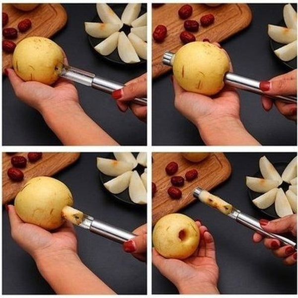304 Stainless Steel All Kinds Of Fruit De-Nucleator Home Red Date Hawthorn Extracting Core De-Seeding Tools. Kitchen Tools & Utensils: Food Peelers & Corers.