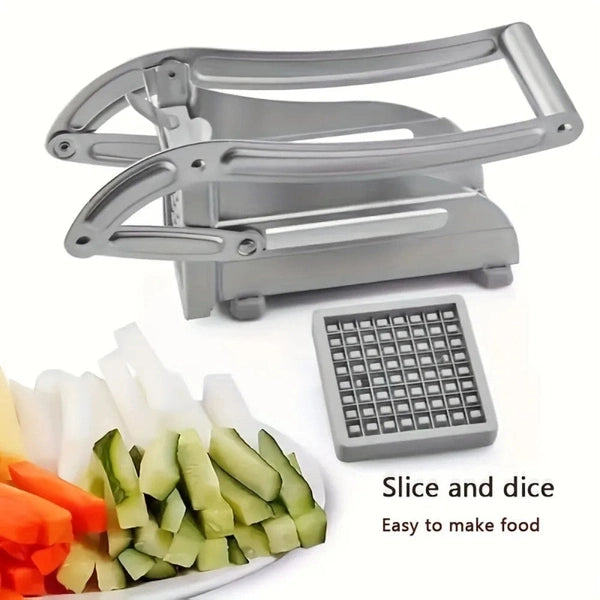 Stainless Steel Fruit Cutter, Vegetable Cutter, French Fry Cutter
