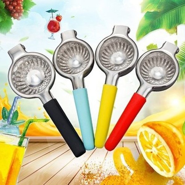Stainless Steel Lemon Fruit Squeezer Multifunction Orange Squeezer Manual Juice Squeezer Hand Pressure Kitchen Fruit Tools. Product Type: Juicers