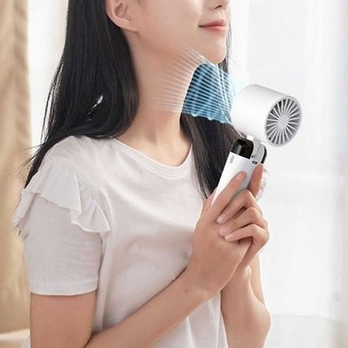 USB Portable Small Fan Digital Display 3W 1200/3600mAh Air Cooling Fan Mini 3-speed Wind Mute Detachable Base for Travel. Climate Control Appliances. Type: Fans.