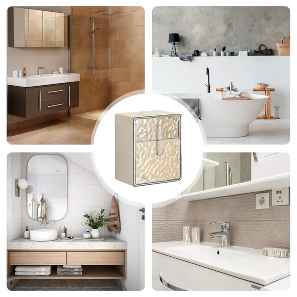 Wall-Mounted Waterproof Tissue Box Holder