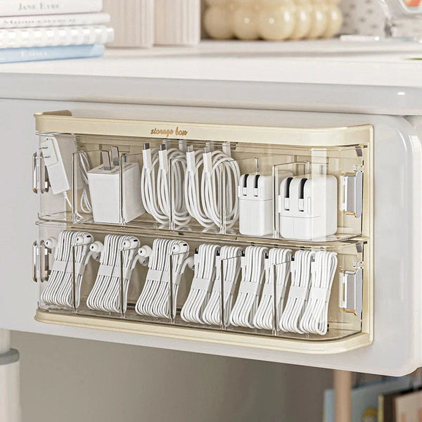 Wall-Mounted Multi-Layer Drawer Organizer Removable Clear Underwear