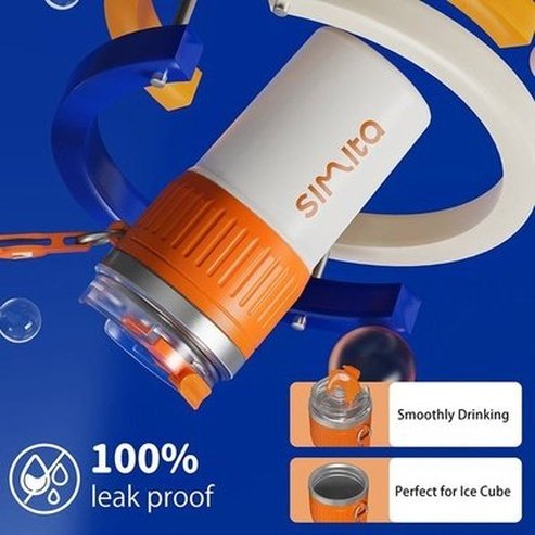 Non-slip Portable Coffee cup with lifting rope