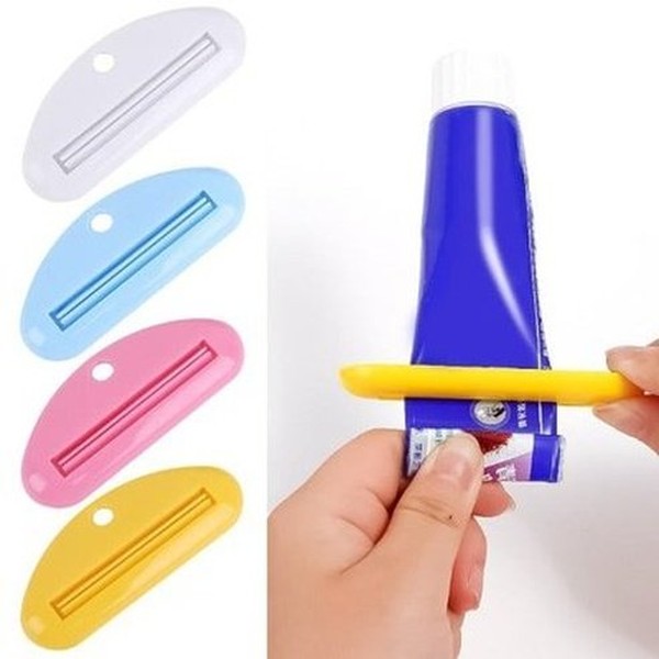 3 PCS Multifunction Manual Toothpaste Dispenser Cream Tube Squeezer Bathroom Squeeze Paste Extruding Clip Squeezing Clamp. Toothpaste Squeezers & Dispensers