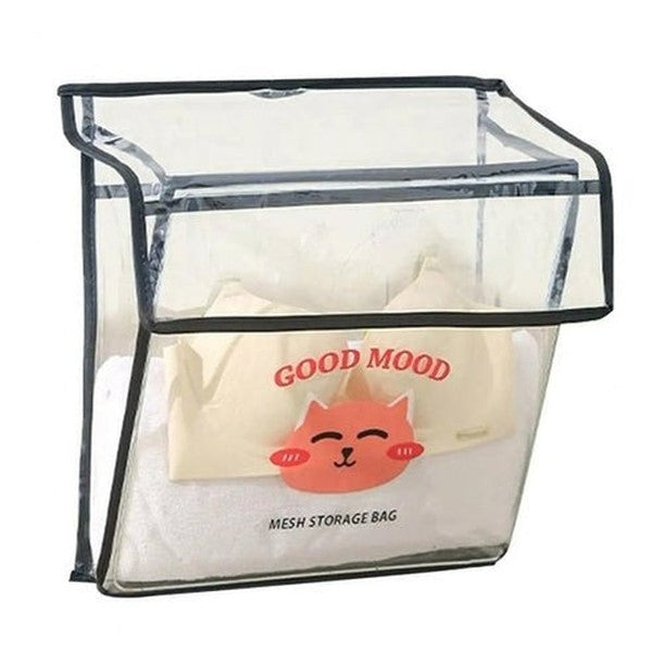 Wall-Mounted Waterproof Storage Bag Organizer with Phone Compartment