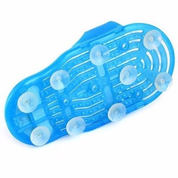 Shower Foot Scrubber Massager Cleaner Spa Exfoliating Washer Wash Slipper Tools Bathroom Bath Foot Brushes Remove Dead Skin. Type: Bathroom Accessories