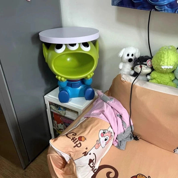 Disney Toy Story Alien Figure – Small Side Table & Storage Rack