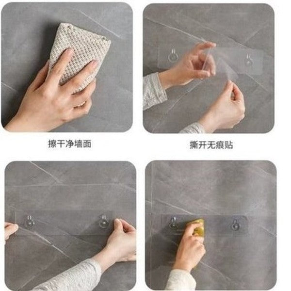 Wall Hanging Waterproof Toilet Clothes Storage Shelving