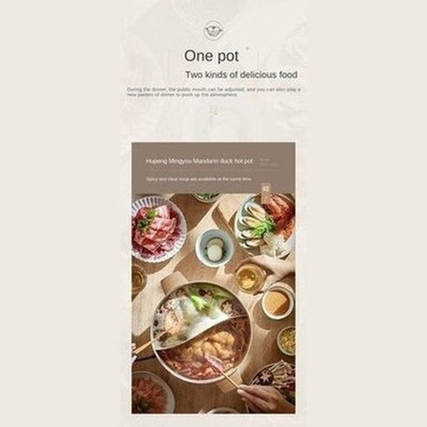 Bear Electric Hot Electric Boiling Pot 5 Liters Capacity Mandarin Duck Adjustable Fire Power Hotpot Cooker Cooking Pot. Cookware. Type: Casserole Dishes.