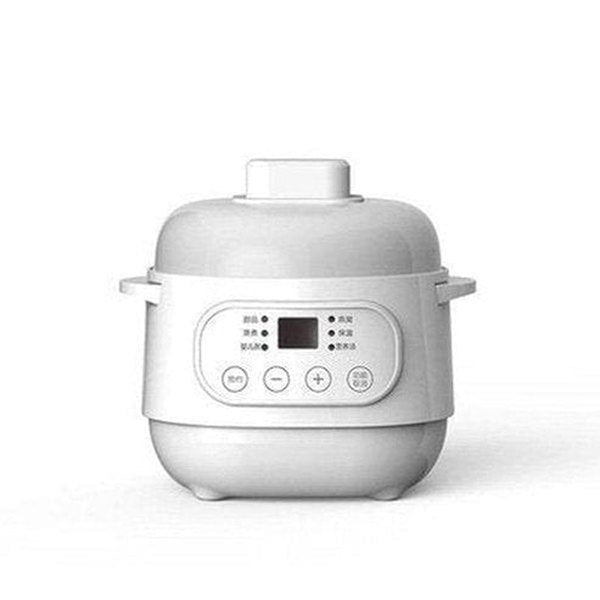 1L Mini Electric Stew Pot Ceramic Healthy Bird's Nest Electric Stew Cup Household Waterproof Multi-function Small Pot. Kitchen Appliances: Food Cookers ans Steamers.
