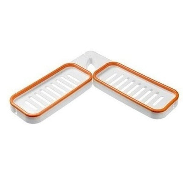 Punch-free Bathroom Corner Storage Rack