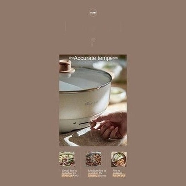 Bear Electric Hot Electric Boiling Pot 5 Liters Capacity Mandarin Duck Adjustable Fire Power Hotpot Cooker Cooking Pot. Cookware. Type: Casserole Dishes.