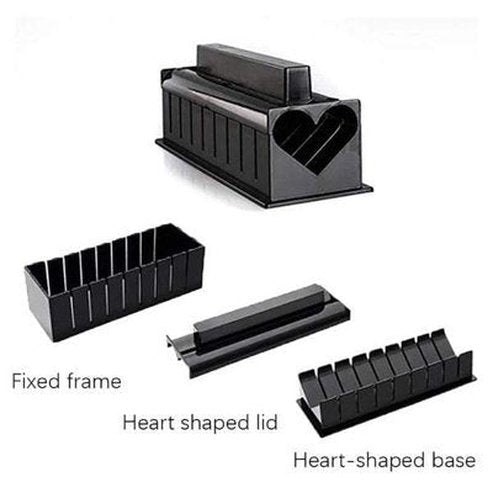 10pcs/set Sushi Maker Food Grade PP Rice Rolls