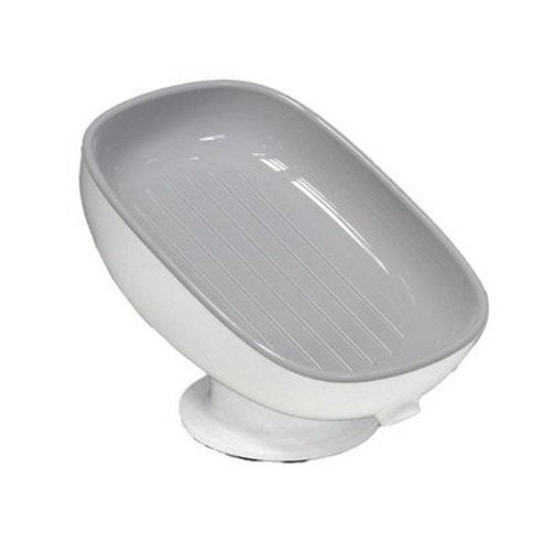 Soap Dish Drainer Suction Cup Soap Holder Bathroom Shower Soap Tray Sponge Storage Container Box. Bathroom Accessories. Type: Soap Dishes and Holders.