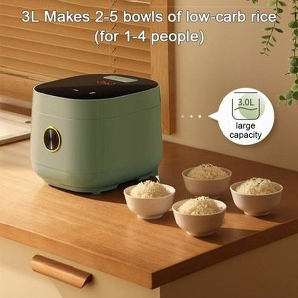 Delight in making your favorite dishes with this 3L Mini Rice Cooker boasting a state-of-the-art Touch Screen. Kitchen Appliances. Food Cookers & Steamers: Rice Cookers.