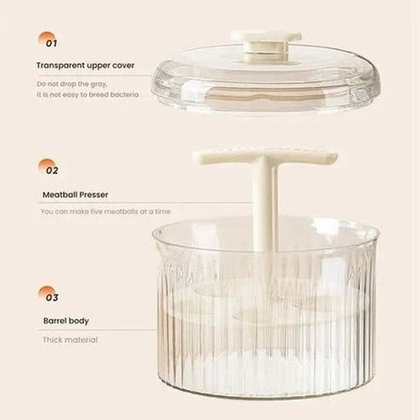 5-Ball Meatball Maker Tool