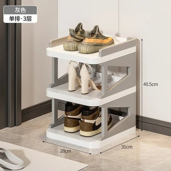 Modern Minimalist Layered Shoe Storage Organizer