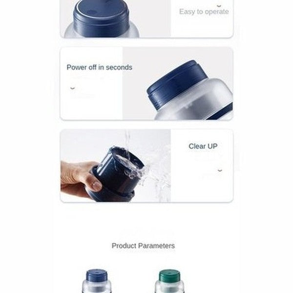 1000ML Portable Blender Bottle 70W Powerful Fresh Juice Blender 2 In 1 Accompanying Cup Orange Juicer Mixers Electric Blender. Type: Food Mixers & Blenders.