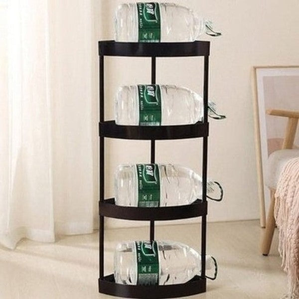 4 Tier Removable Corner Cookware Storage Rack