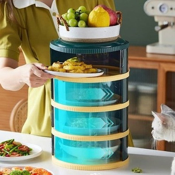 5 Layer Multifunctional Stackable Food Box With Lid