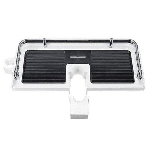 shower accessories storage pole rack. bathroom pole shelf shower bath storage shelf hollow tray holder organizer. bathroom accessories: bathroom accessory mounts.