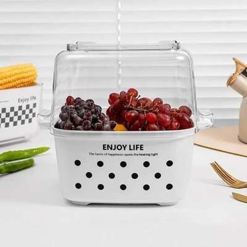 Double Layer Vegetable Washing Basket