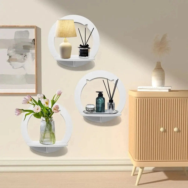 Wall-Mounted Bedside Storage Rack