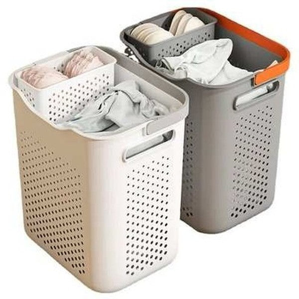 Laundry Basket partition for dirty clothes