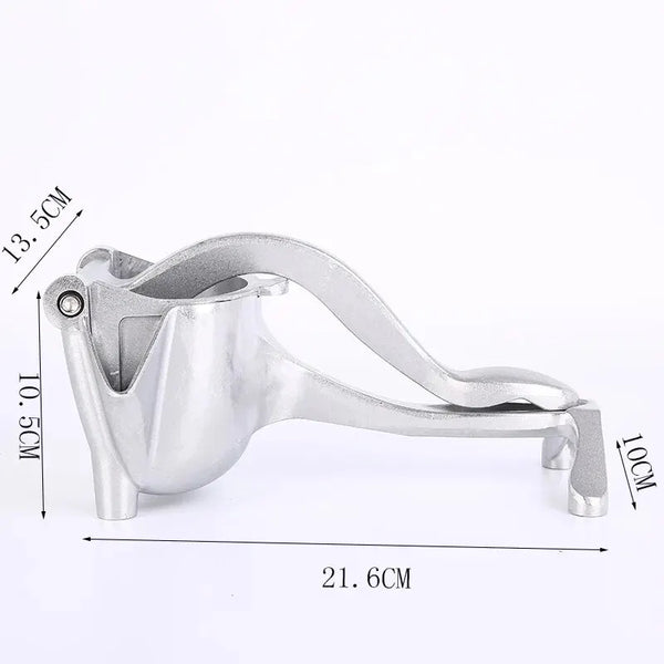 Manual Juice Squeezer, Aluminum Alloy Hand Pressure Juicer
