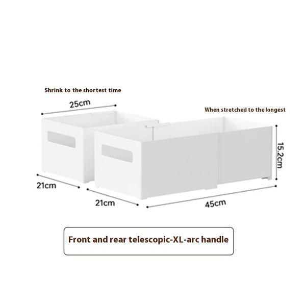 Retractable Kitchen Cabinet Storage Box