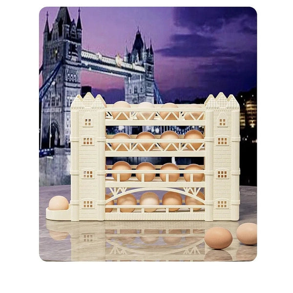Sliding Egg Storage Bins for Refrigerator