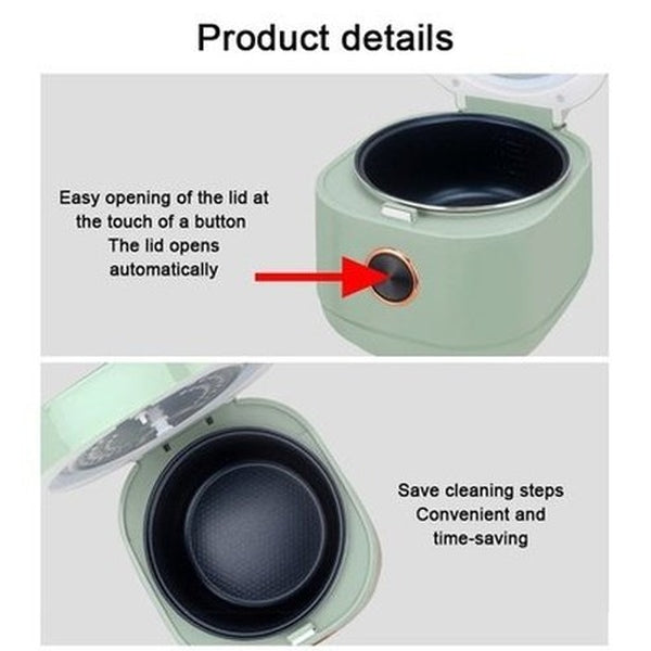 Delight in making your favorite dishes with this 3L Mini Rice Cooker boasting a state-of-the-art Touch Screen. Kitchen Appliances. Food Cookers & Steamers: Rice Cookers.