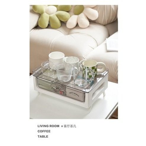 Coffee Cup Storage Rack Living Room Sundries Storage Organizer Home Accessories Office Sundries Storage Drawer. Type: Household Storage Containers.