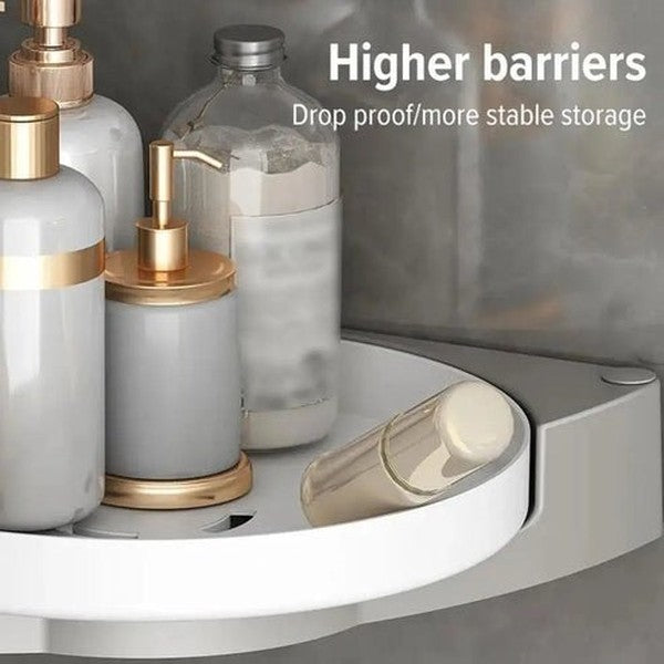 Multi-layer Bathroom Rotating Corner Shower Caddy Shelf Organizer