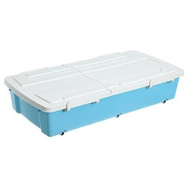 Sliding Under Bed Organizer Box with Wheels