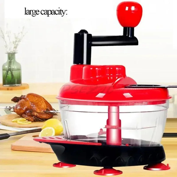 Mixer Food Processor, Kitchen Manual Egg Blender, Meat Grinder