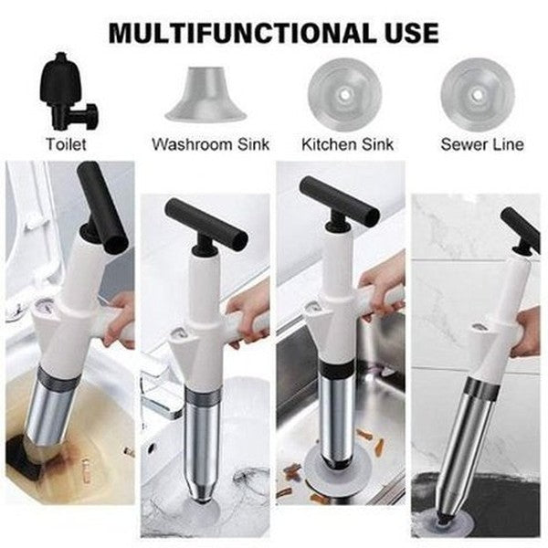 Multi-Functional High Pressure Drain Tube Plunger