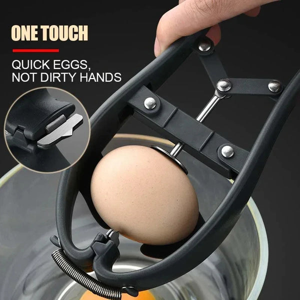 Manual Egg Scissors for Easy Eggshell Cracking, Separator & Cutter
