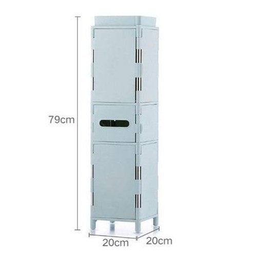 Multifunctional Multi-layer Plastic Narrow Bath Rack