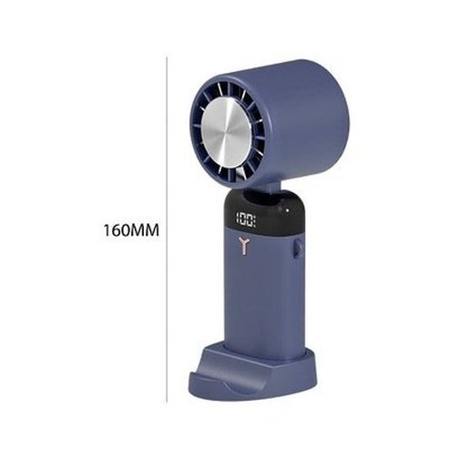 USB Portable Small Fan Digital Display 3W 1200/3600mAh Air Cooling Fan Mini 3-speed Wind Mute Detachable Base for Travel. Climate Control Appliances. Type: Fans.