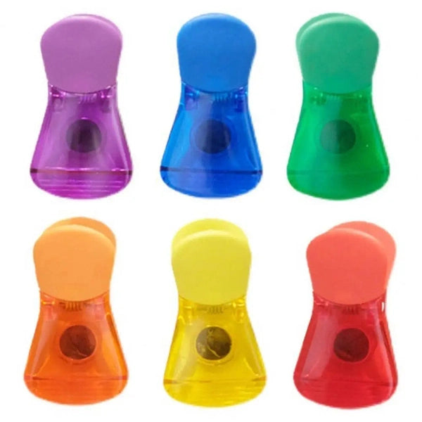 Sealable Bag Clips – Bright Color Translucent Magnetic Food Storage Clips for Home
