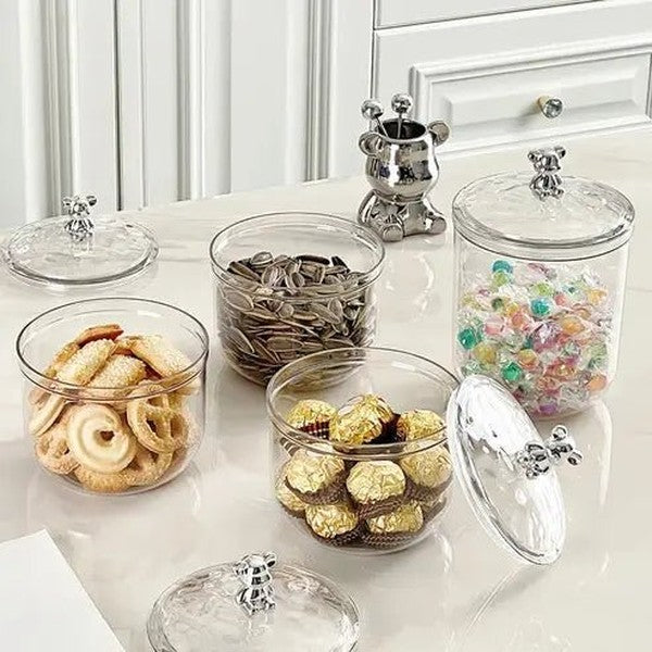 Sealed Storage Jars for Kitchen