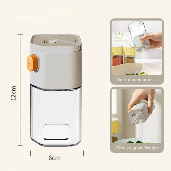 Seasoning Bottle with Precise Control Precision Salt Spice Shaker