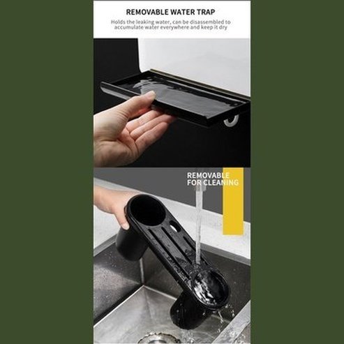 Wall Mount Storage Box Cutlery Holder Organizer Space Saving Holder Wall Hanging Protect Blades Knife Storage Kitchen Accessories: Knife Blocks & Holders