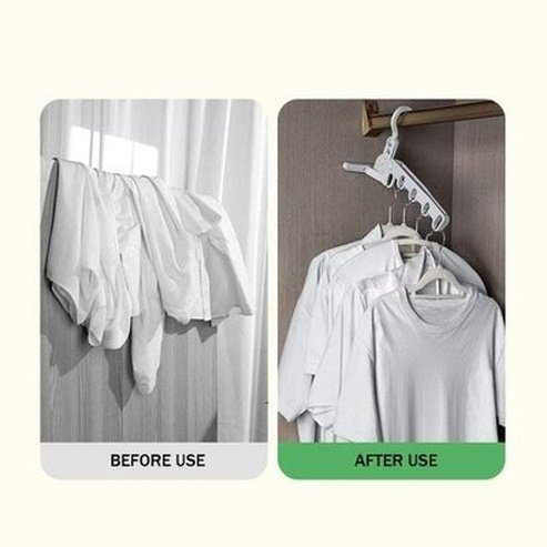 Foldable Plastic Suit Coat Closet Organizer Hanger
