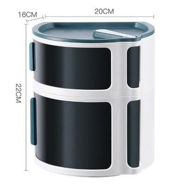 Modern Simple Multifunctional Shelf Creative Sliding Door Tissue Box Wall Mounted Plastic Shelf Stackable