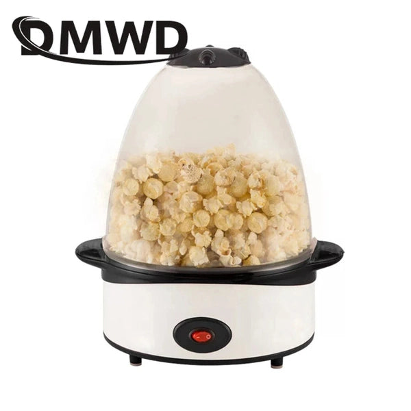 Mini Portable Electric Popcorn Maker Automatic Mini Hot Air Pop Corn Popping Machine