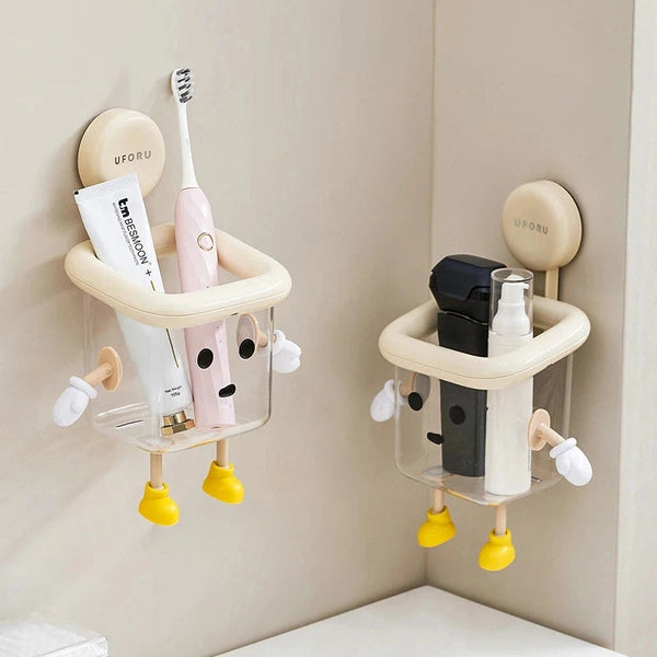 Toothbrush Holder Wall-Mounted, Perforation-Free