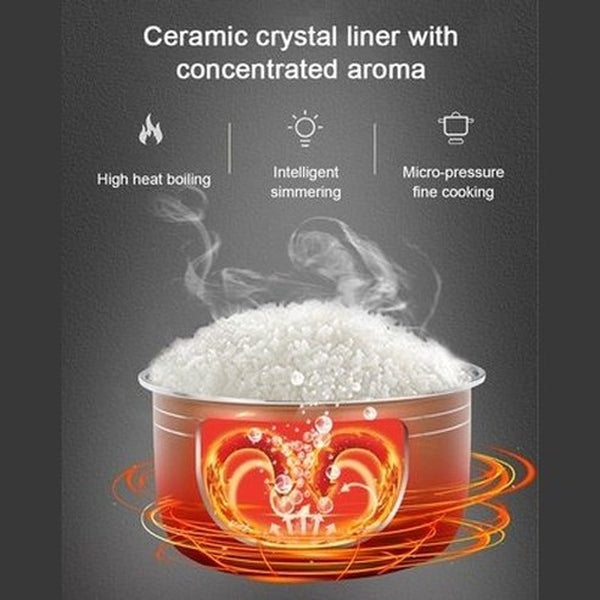 Delight in making your favorite dishes with this 3L Mini Rice Cooker boasting a state-of-the-art Touch Screen. Kitchen Appliances. Food Cookers & Steamers: Rice Cookers.
